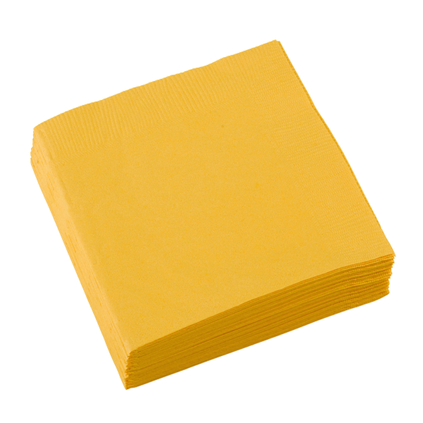 Napkins Sunshine Yellow